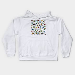 Beetles Pattern Kids Hoodie